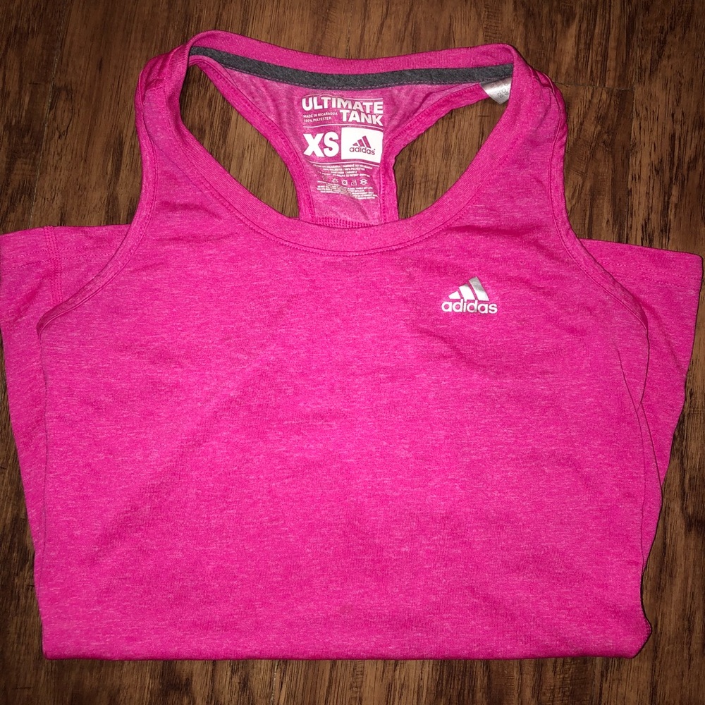 Adidas pink ultimate top